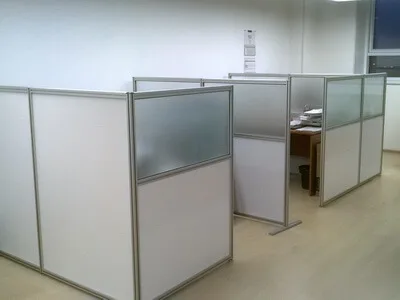 Напольные мобильные перегородки