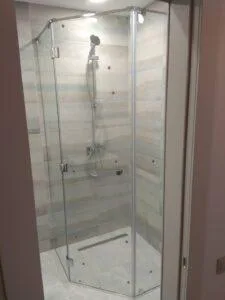 душевые стеклянные перегородки Гласфабрик